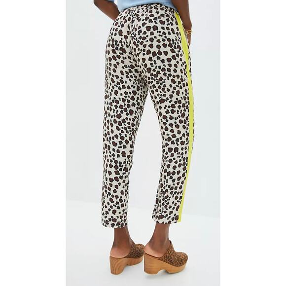 Anthropologie Dolan Left Coast Leopard Track Pants sz S - Picture 5 of 5